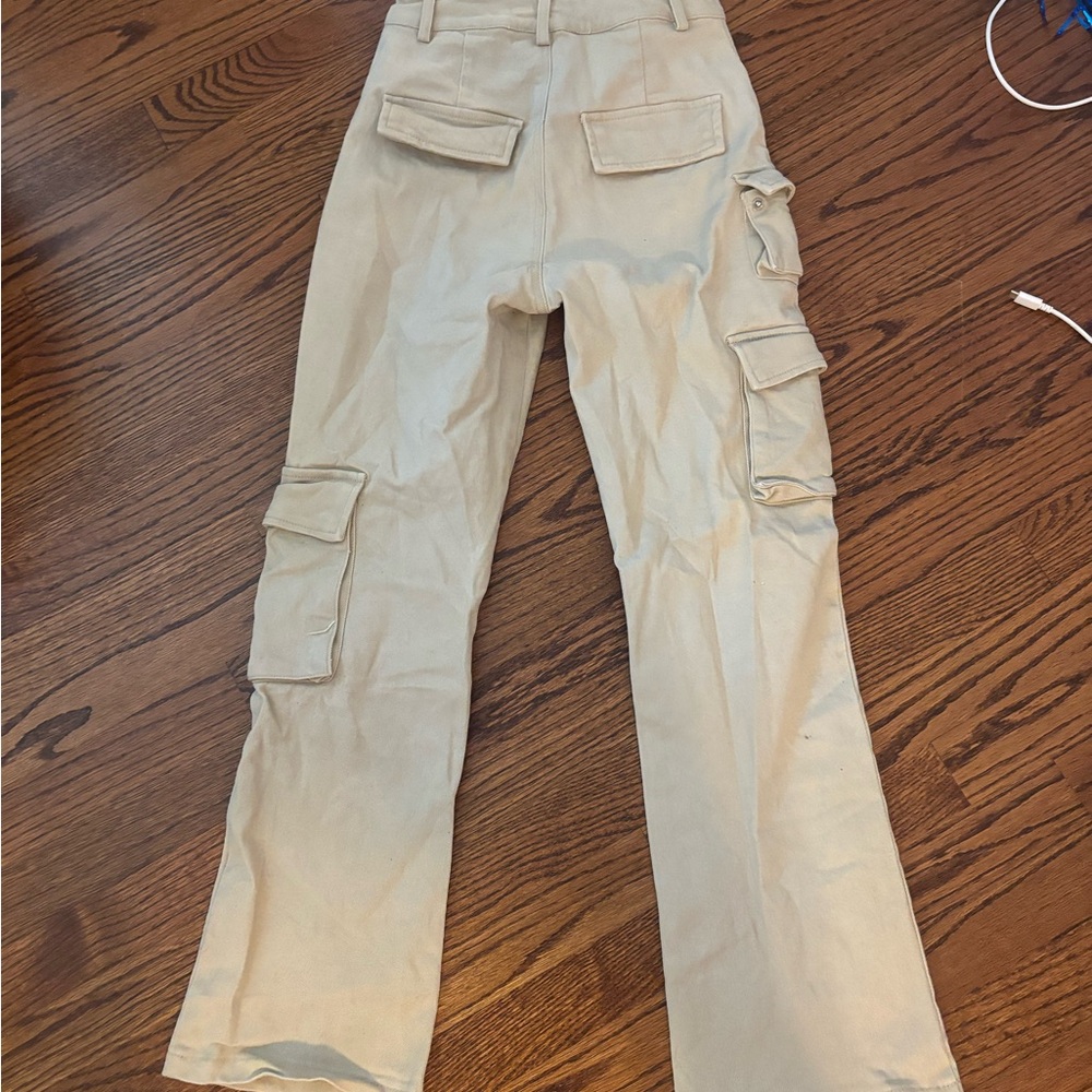 Altar'd State Tan Cargo Pants